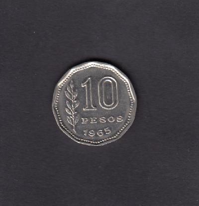 Beschrijving: 10 Peso HORSE  